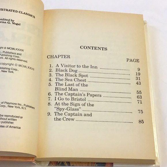 COPY - 🎉2/15.00🎉Treasure Island (Great Illustrated Classics) hardcover 1989 rar… - Picture 7 of 8